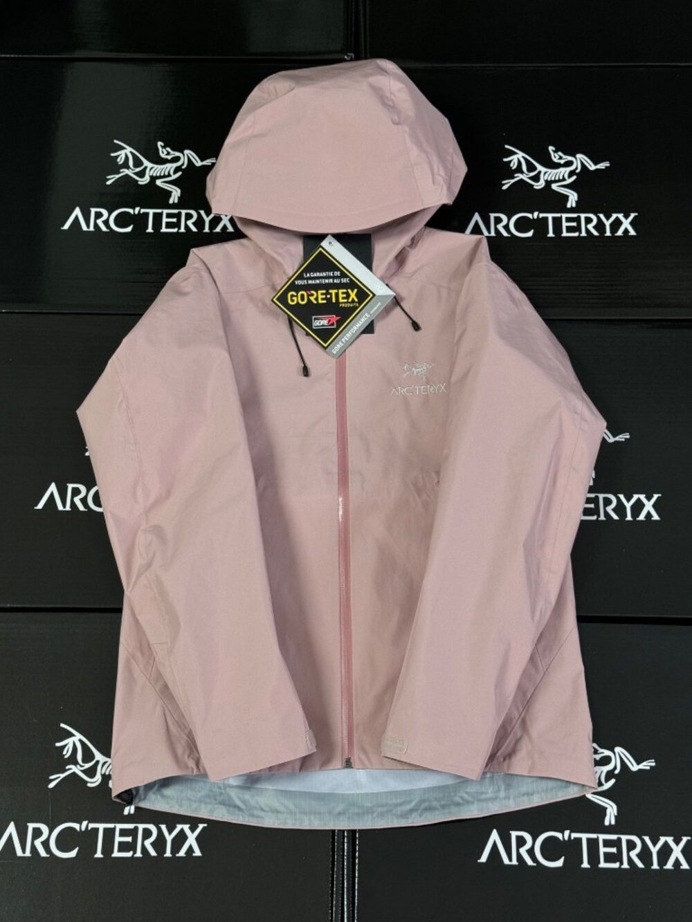 Arc'teryx Pink Windproof and Waterproof Ski Shell Jacket Size S